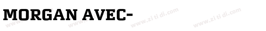 morgan avec字体转换 morgan avec字体转换